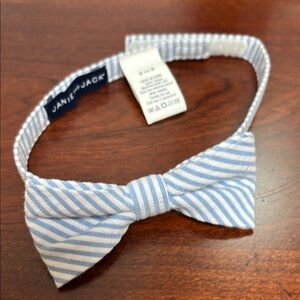 Janie and Jack Blue Striped Kids Bow Tie